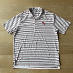 Peter Millar Summer Comfort Polo XL Houston Cougars Striped Performance